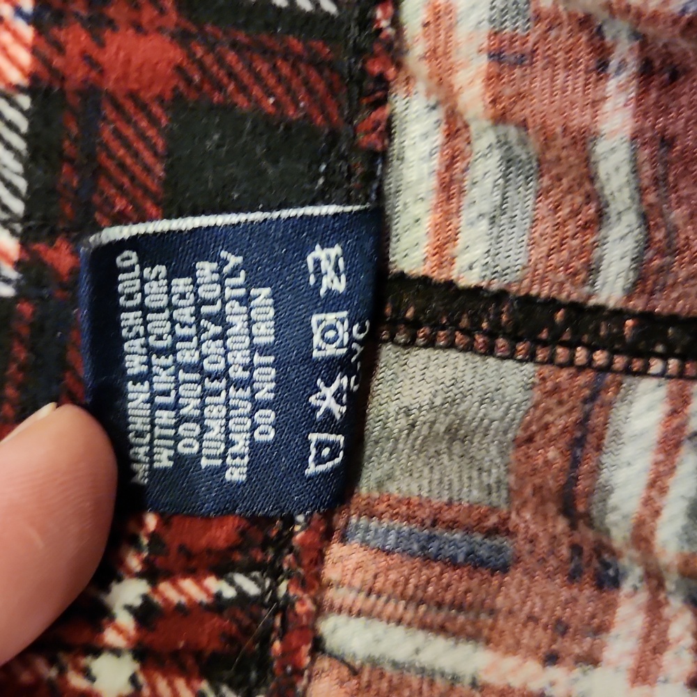 Men's Plaid Pajama Pants Size M - Picture 6 of 9